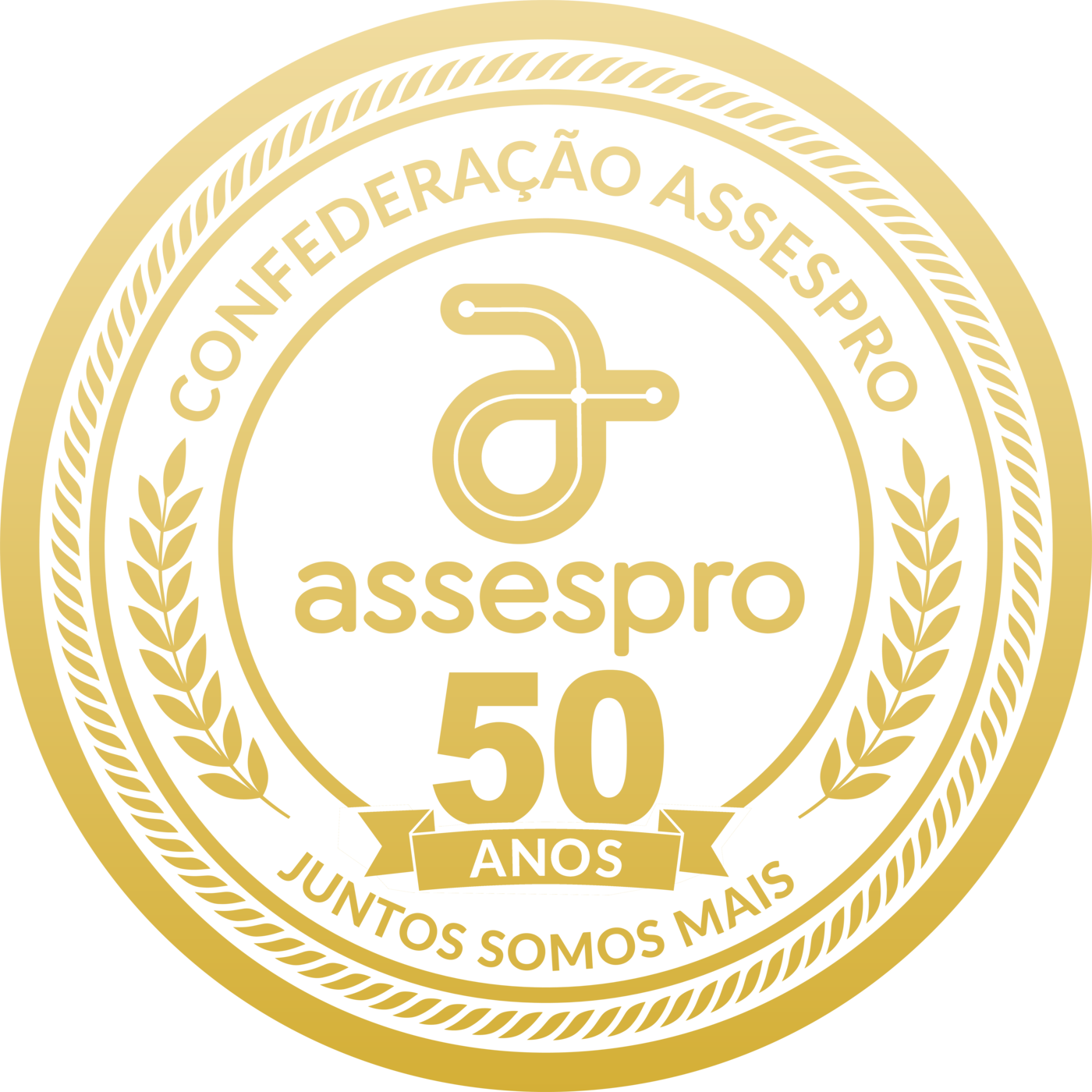Moeda comemorativa dos 50 anos da Confederação Assespro