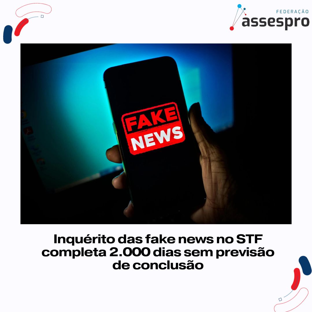 Inquérito das fake news no STF completa 2.000 dias sem previsão de conclusão