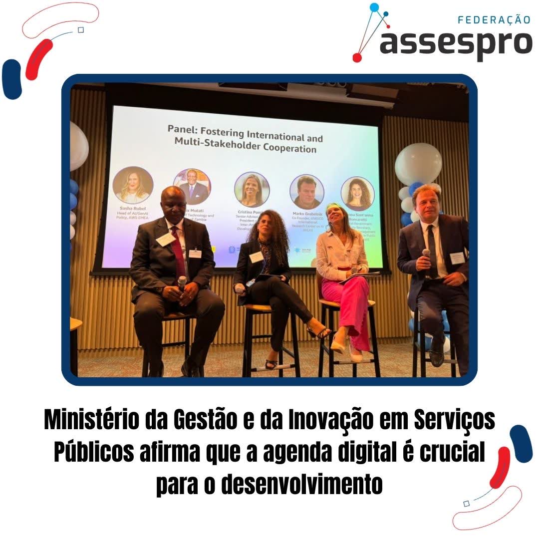 Ministério da Gestão e da Inovação em Serviços Públicos afirma que a agenda digital é crucial para o desenvolvimento