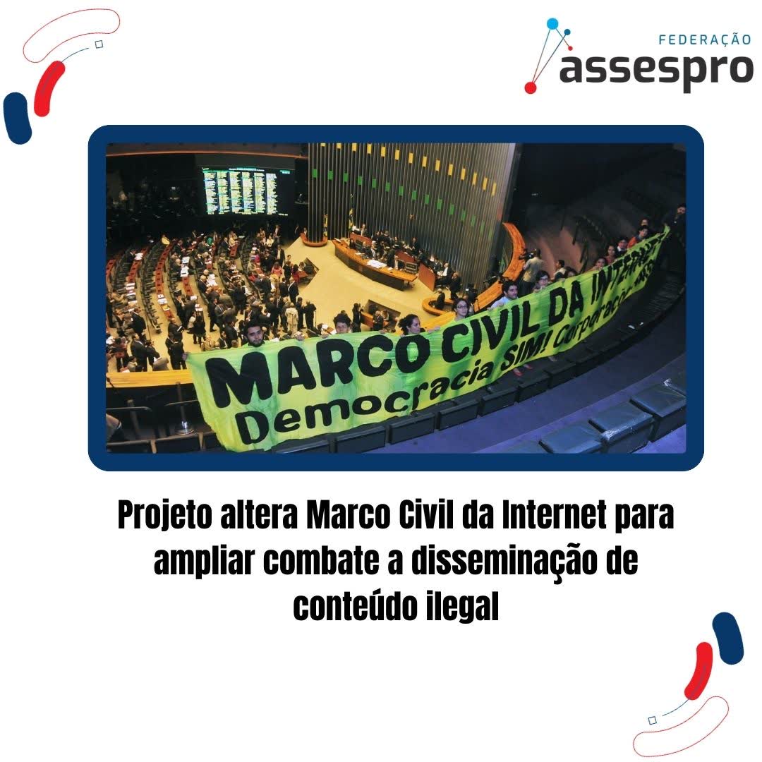 Projeto altera Marco Civil da Internet para ampliar combate a disseminação de conteúdo ilegal
