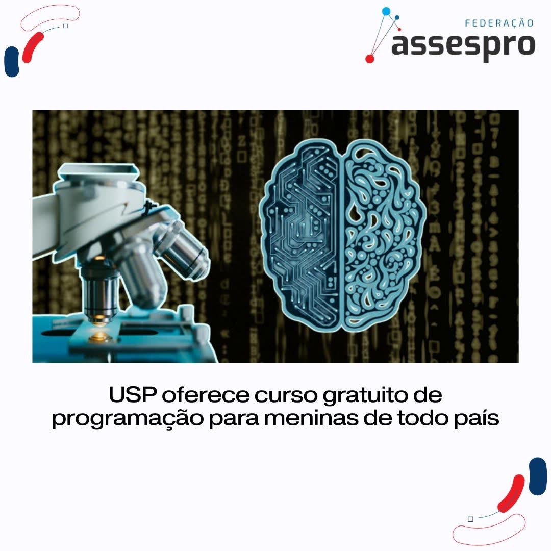 USP oferece curso gratuito de programação para meninas de todo país